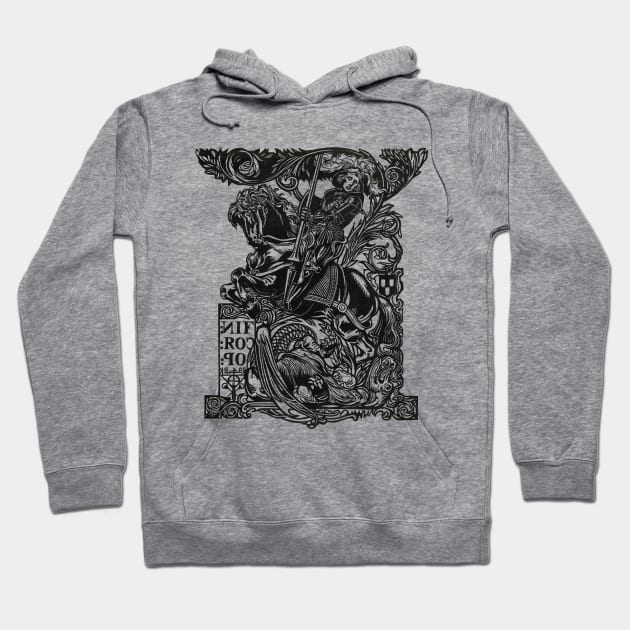 St. George Slaying the Dragon Hoodie by UndiscoveredWonders